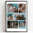 Fotocollage Junggesellinnenabschied – Personalisiertes JGA Poster - posterfolio.de