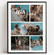 Fotocollage Junggesellinnenabschied – Personalisiertes JGA Poster - posterfolio.de