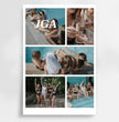 Fotocollage Junggesellinnenabschied – Personalisiertes JGA Poster - posterfolio.de