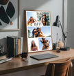 Beste Freundin Fotocollage – personalisiertes BFF Poster - posterfolio.de