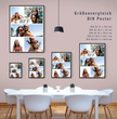 Beste Freundin Fotocollage – personalisiertes BFF Poster