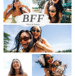 Beste Freundin Fotocollage – personalisiertes BFF Poster - posterfolio.de