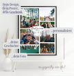 Fotocollage Best Friends – Personalisiertes beste Freunde Poster - posterfolio.de