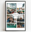 Fotocollage Best Friends – Personalisiertes beste Freunde Poster - posterfolio.de
