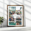 Fotocollage Best Friends – Personalisiertes beste Freunde Poster - posterfolio.de