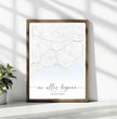 Wo alles begann Poster: dein besonderer Ort mit Landkarte & Namen - posterfolio.de