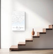 Wo alles begann Poster: dein besonderer Ort mit Landkarte & Namen - posterfolio.de