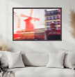 Moulin Rouge Paris Wandbild: Künstlerische Szene für dein Zuhause - posterfolio.de