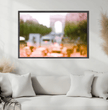 Arc de Triomphe Abstraktes Wandbild: Paris in Rosarotem Glanz - posterfolio.de