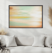 Abstraktes maritimes Wandbild: Traumhafte Strandszene in deinem Zuhause! - posterfolio.de