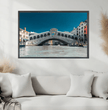 Stilvolles Venedig Wandbild: Rialtobrücke als atemberaubender Blickfang! - posterfolio.de