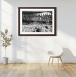 Zaun am Strand Wandbild: Stille der Bretagne in Schwarz-Weiß - posterfolio.de