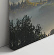 Toskana Wandbild: Sanfte Hügel und Nebelmorgen bei San Gimignano - posterfolio.de