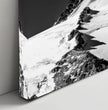 Majestätisches Großglockner Wandbild: Dein alpiner Blickfang in Schwarz-Weiß! - posterfolio.de