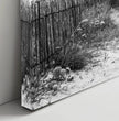Bretagne Wandbild: Zeitlose Strandlandschaft in Schwarz-Weiß - posterfolio.de