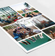 Fotocollage Best Friends – Personalisiertes beste Freunde Poster - posterfolio.de
