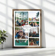 Fotocollage Best Friends – Personalisiertes beste Freunde Poster - posterfolio.de