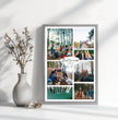 Fotocollage Best Friends – Personalisiertes beste Freunde Poster - posterfolio.de