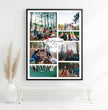 Fotocollage Best Friends – Personalisiertes beste Freunde Poster - posterfolio.de