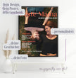 Das perfekte Muttertagsgeschenk - Personalisiertes Fashion-Magazin Poster - posterfolio.de