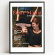 Personalisierte Poster Bilderrahmen schwarz matt 40 x 60 cm