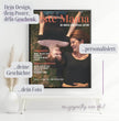 Das perfekte Muttertagsgeschenk - Personalisiertes Fashion-Magazin Poster - posterfolio.de