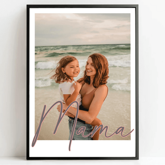 Überrasche die Beste Mama mit einem Personalisierten Poster - Ein Unvergessliches Geschenk voller Emotionen! - posterfolio.de
