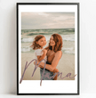 Personalisierte Poster Bilderrahmen schwarz matt 20 x 30 cm