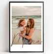 Personalisierte Poster Bilderrahmen schwarz matt 40 x 60 cm