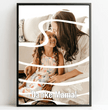 Emotionales Geschenk für die beste Mama! Gestalte jetzt dein personalisiertes Poster. - posterfolio.de