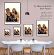 Einzigartiges Geschenk: Personalisiertes Poster mit Foto - Danke Mama - posterfolio.de