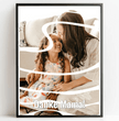 Emotionales Geschenk für die beste Mama! Gestalte jetzt dein personalisiertes Poster. - posterfolio.de