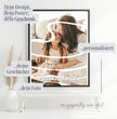 Emotionales Geschenk für die beste Mama! Gestalte jetzt dein personalisiertes Poster. - posterfolio.de