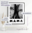 Ein Bild mit Mama – Personalisiertes Poster als einzigartiges Geschenk - posterfolio.de
