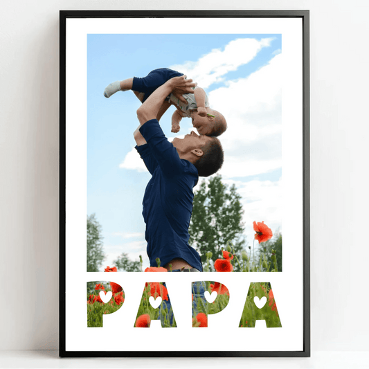 Dein Bild für Papa – Personalisierte Poster als einzigartiges Geschenk - posterfolio.de