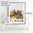 Unvergessliche Familienmomente – Personalisiertes Poster als Geschenkidee - posterfolio.de