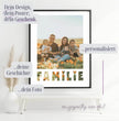 Unvergessliche Familienmomente – Personalisiertes Poster als Geschenkidee - posterfolio.de