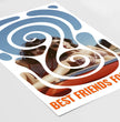 Best Friends Forever: Personalisiertes Poster als perfektes Geschenk für deine beste Freundin! - posterfolio.de