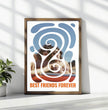 Best Friends Forever: Personalisiertes Poster als perfektes Geschenk für deine beste Freundin! - posterfolio.de