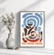 Best Friends Forever: Personalisiertes Poster als perfektes Geschenk für deine beste Freundin! - posterfolio.de